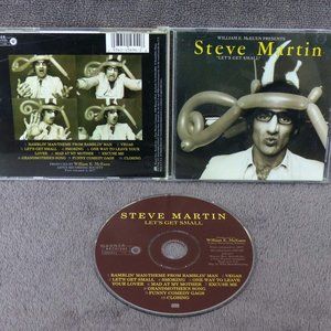 Steve Martin Let's Get Small CD 1995 Warner Archives From 1977 Comedy
